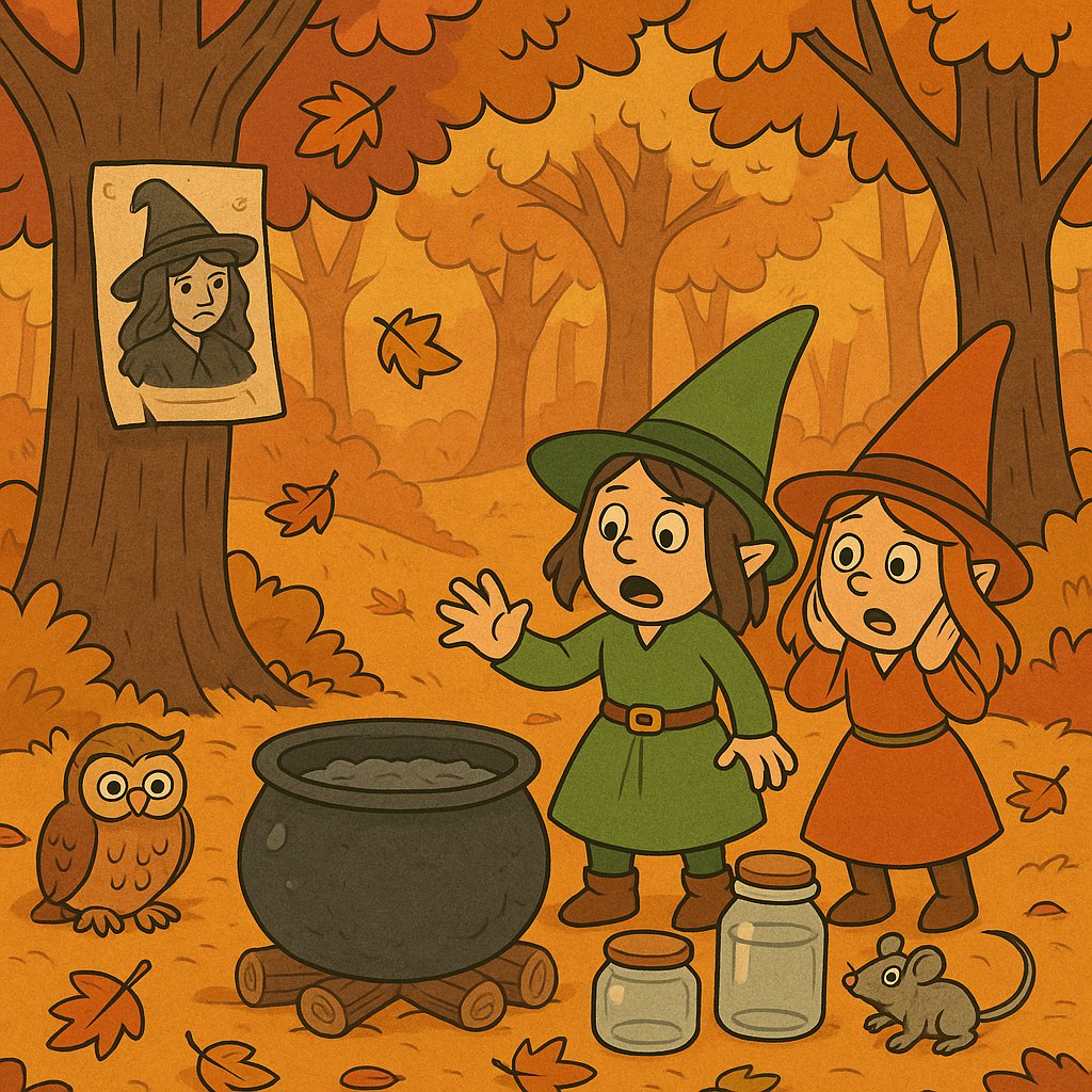 Le mystere de sorciere jardiniere disparue