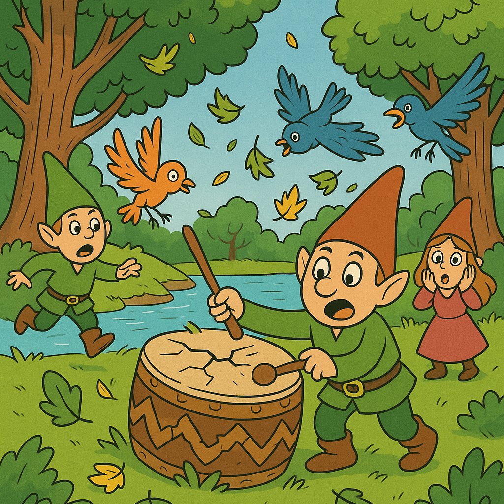 Le tambour brise de lharmonie des anciens