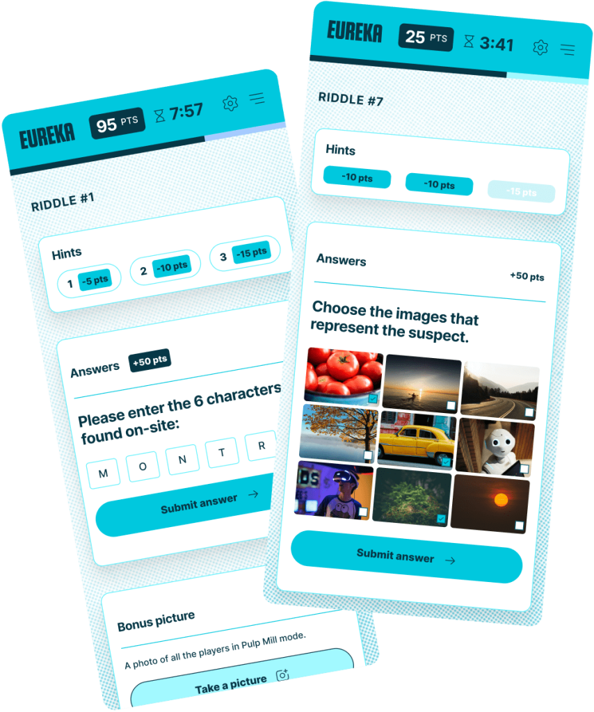 Homepage create adventures